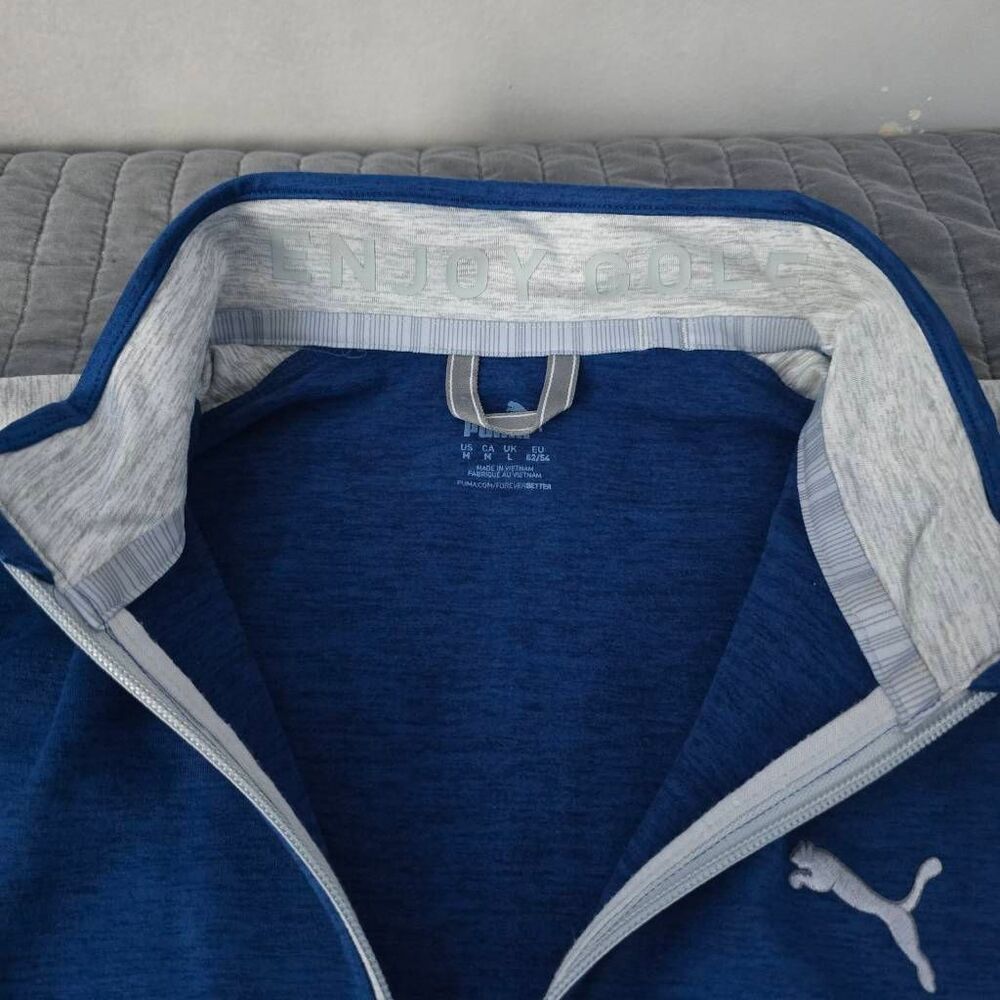 PUMA Golf Men's Lightweight 1/4 Zip Pullover / Midlayer - Picture 5 of 7
